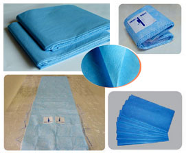 Drapes(Light-Blue Absorbent/PE Water)